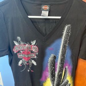 New W/O Tags Women’s V Neck Harley-Davidson T-Shirt from Arrowhead Harley.